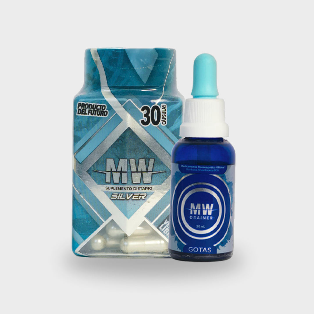 KIT 2 SILVER (MW SILVER + DETOX DROPS)
