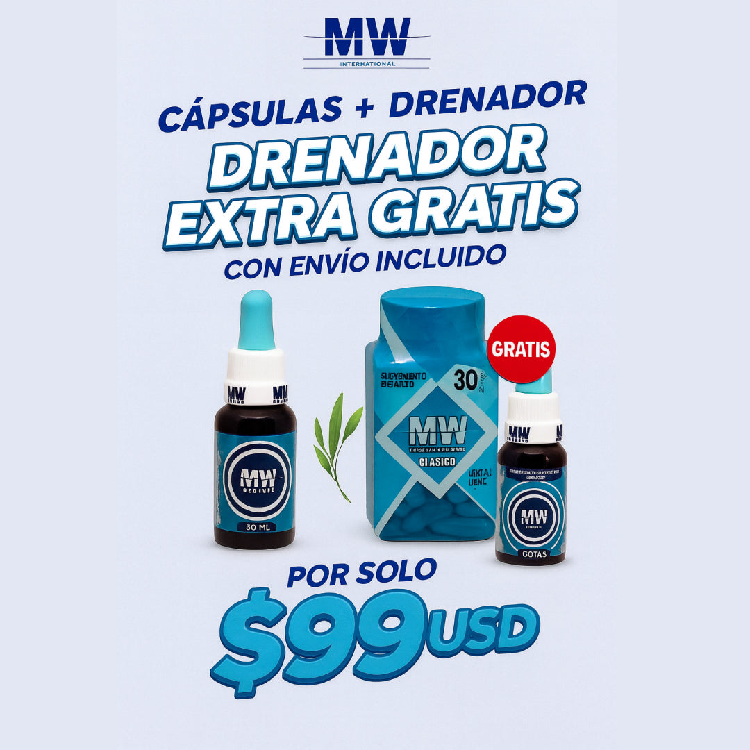 Promo: Cápsulas + Drenador = Drenador extra GRATIS